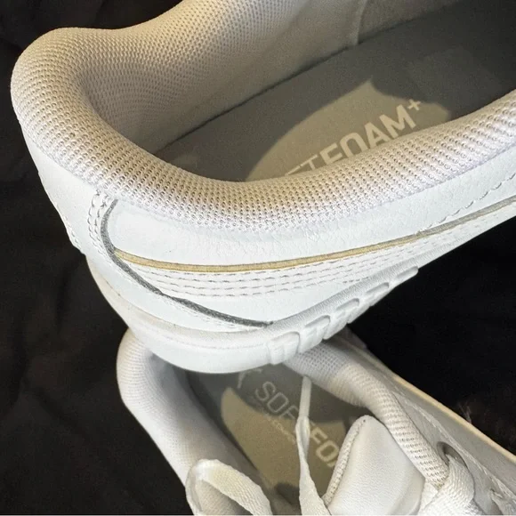 PUMA Women's Classic White Sneakers - Picture 4 of 8